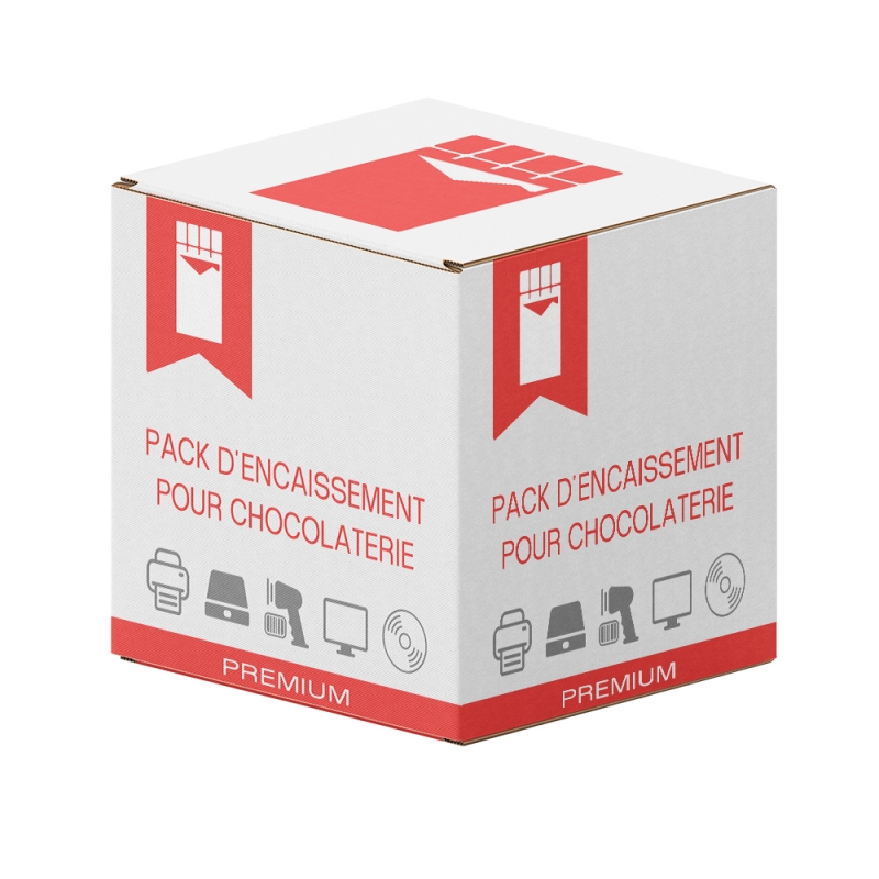 Pack d'encaissement premium pour chocolaterie