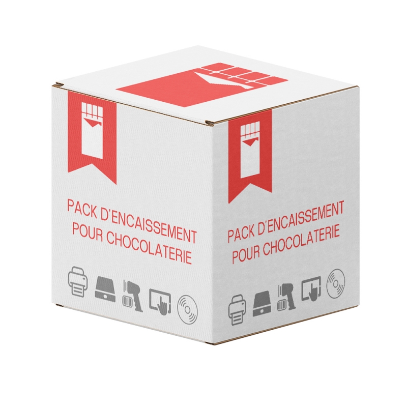 Pack d'encaissement pour chocolaterie