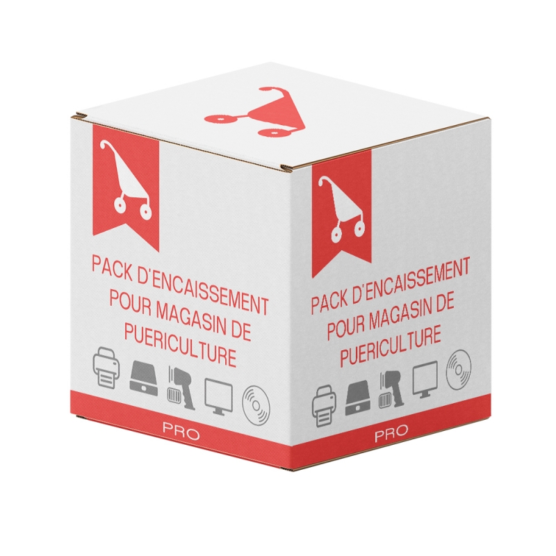 Pack d'encaissement pro pour magasin de puériculture