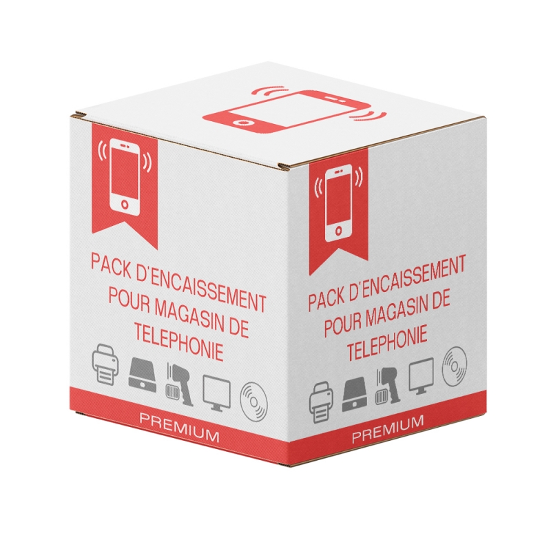 Pack d'encaissement premium pour magasin de téléphonie