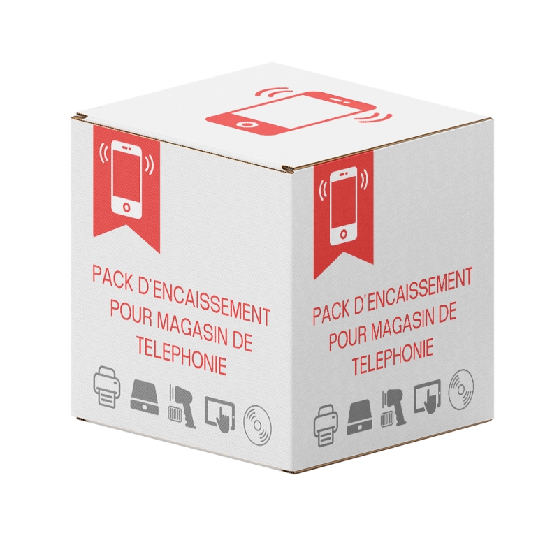 Pack d'encaissement pour magasin de téléphonie