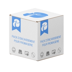 Pack d'encaissement pour fromagerie