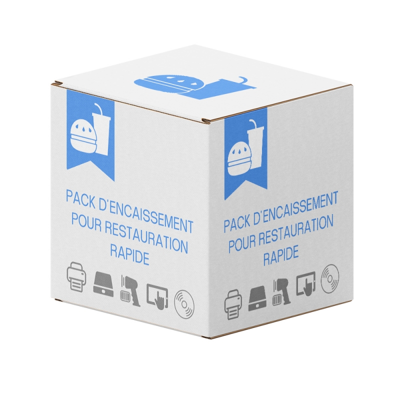 Pack d'encaissement pour restauration rapide
