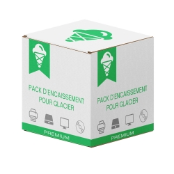 Pack d'encaissement premium pour glacier