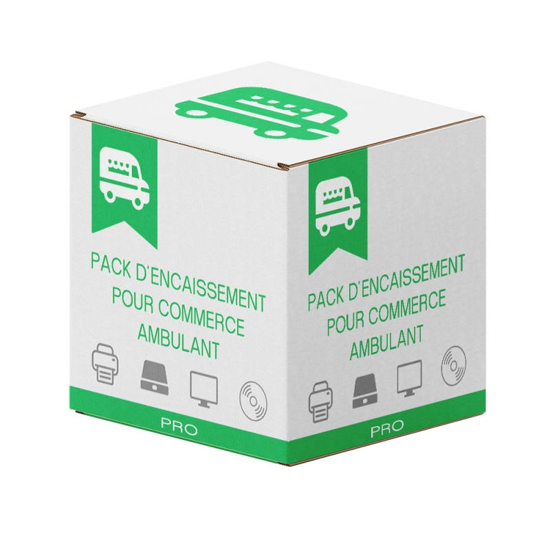 Pack d'encaissement pro pour commerce ambulant
