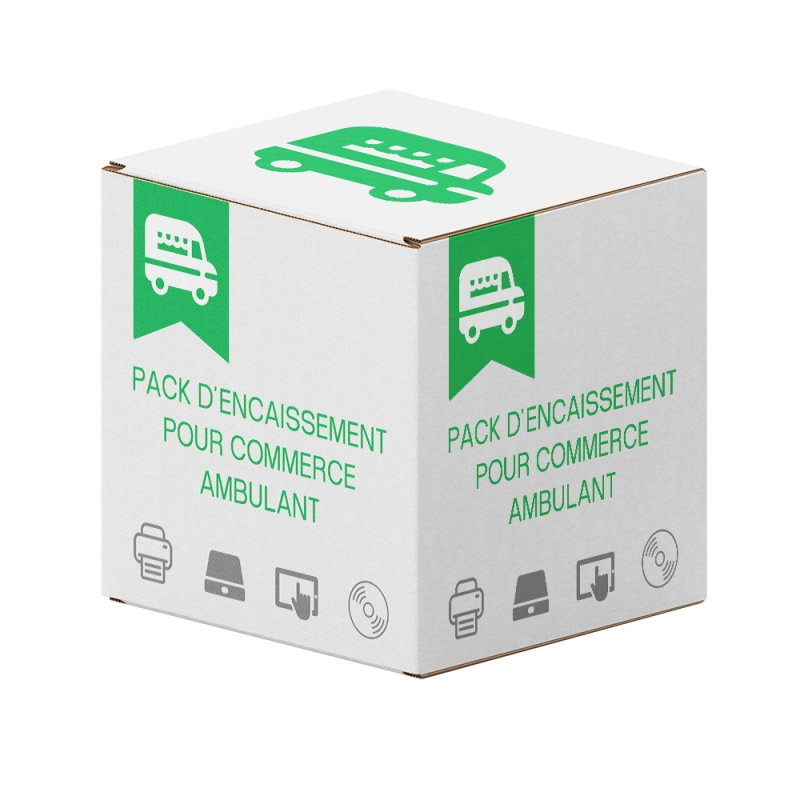 Pack d'encaissement pour commerce ambulant